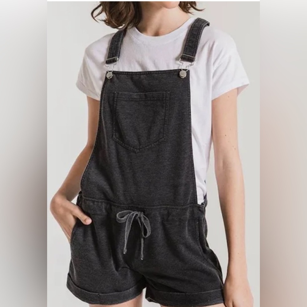 Z Supply Charcoal Overalls